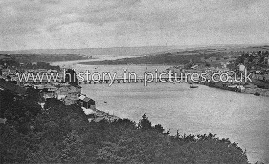 From the Hill, Bideford, Devon. c.1907